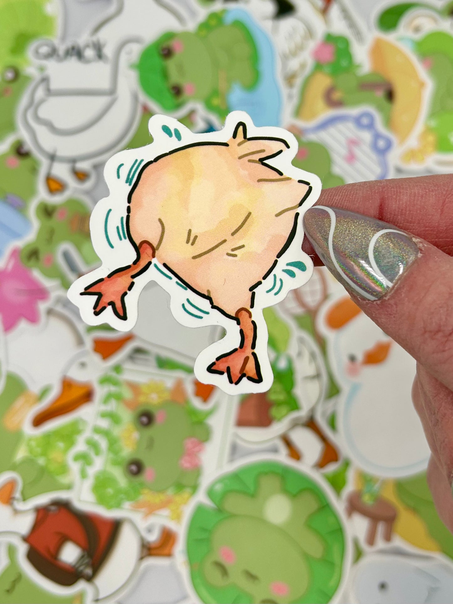 Pond Party Mystery Sticker