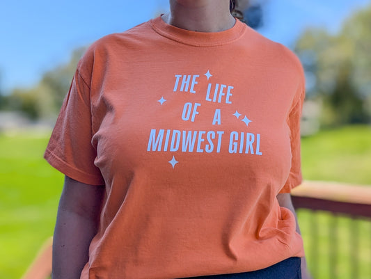 The Life of a Midwest Girl Shirt - Taylor Swift's The Life of a Showgirl Inspired Shirt