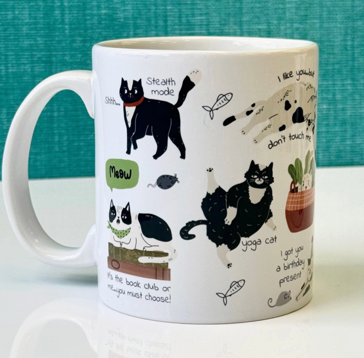 Feisty Felines Coffee Tea Mug