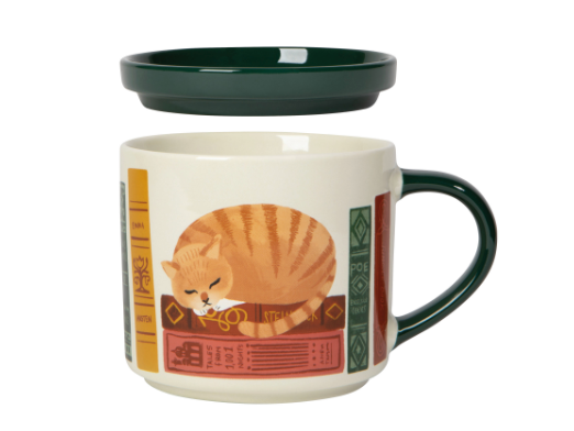 Book Club Mug with Lid