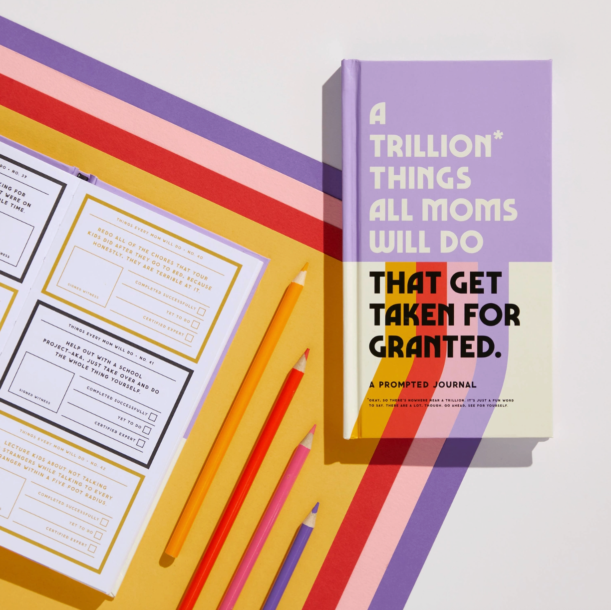A Trillion Things All Moms Will Do Journal
