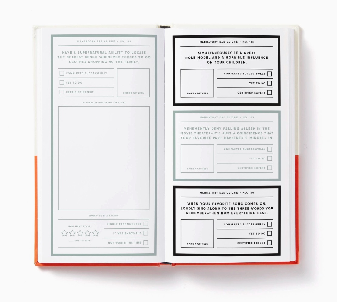 Trillion Cliches Every Dad Will Do Journal