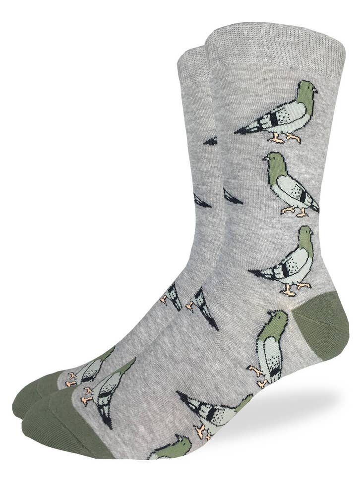 Men's Pigeons Socks - Shoe Size 7-12