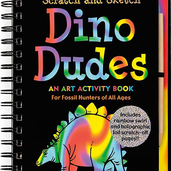 Scratch & Sketch - Dino Dudes