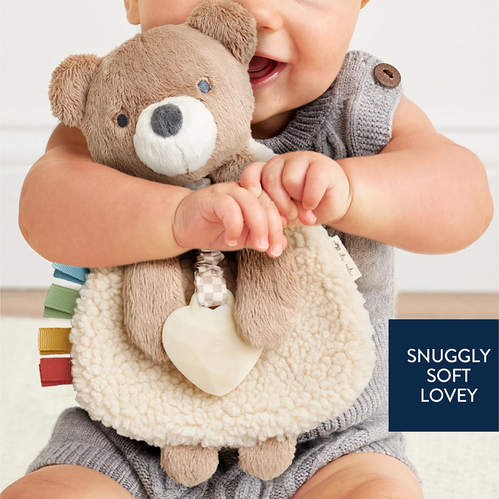Itzy Friends Lovey Plush - Theo the Bear