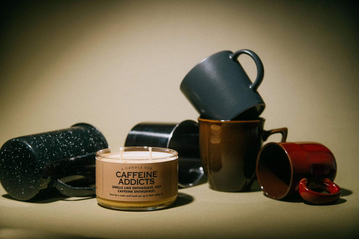 Whiskey River Candle - Caffeine Addicts