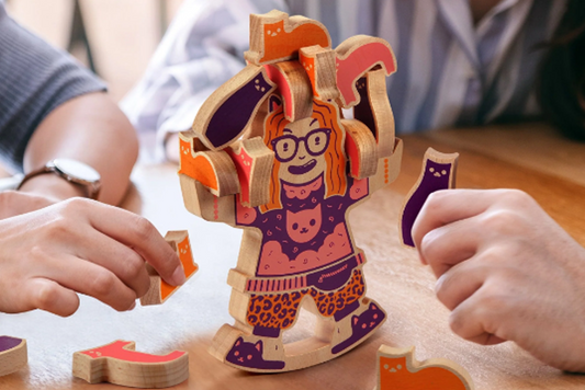 Crazy Cat Lady Stacking Game
