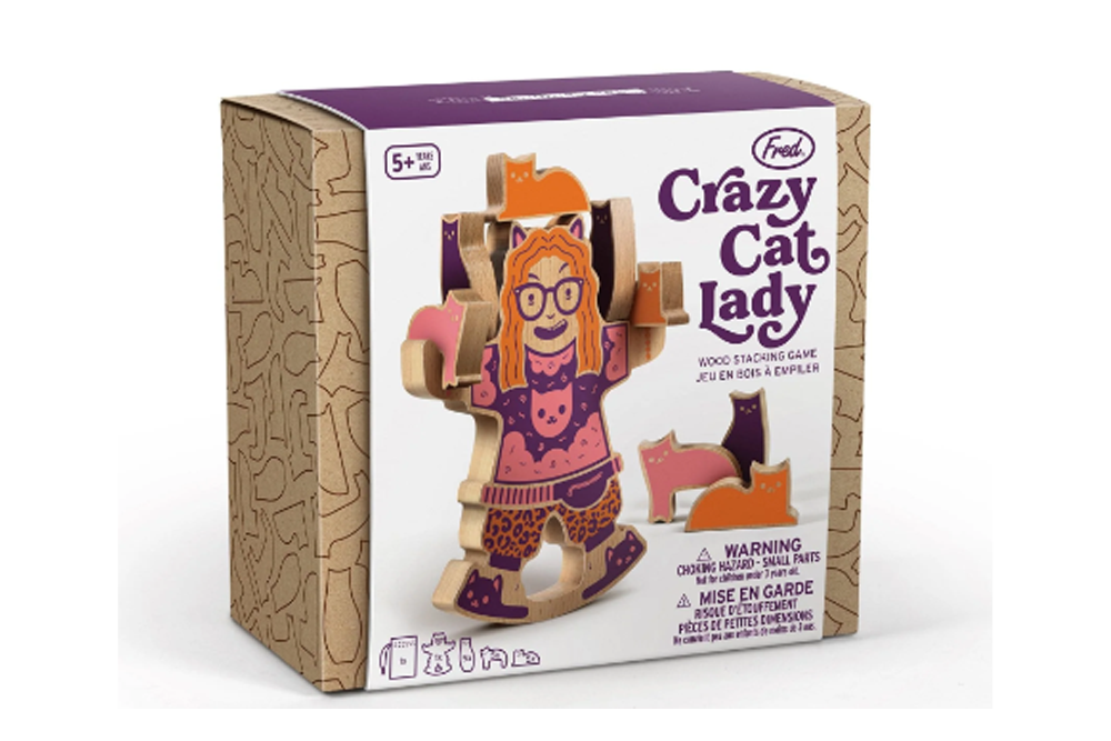 Crazy Cat Lady Stacking Game