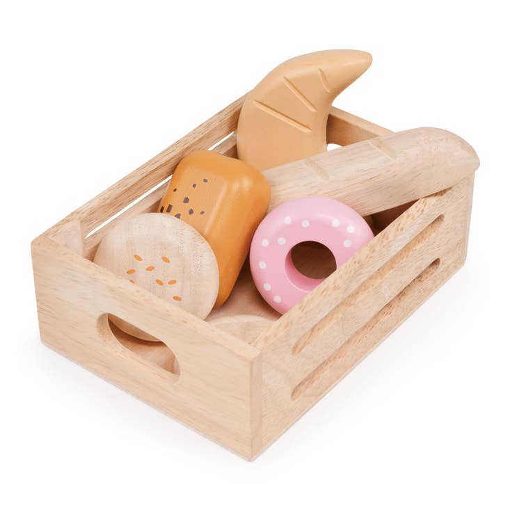 Kids Wooden Bakery Crate
