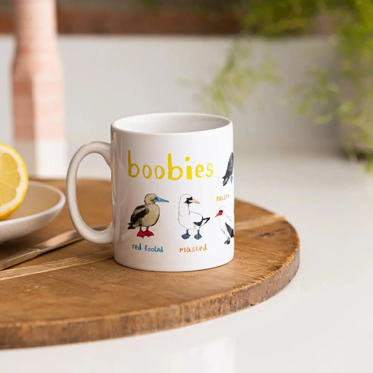 Boobies Bird Pun Mug