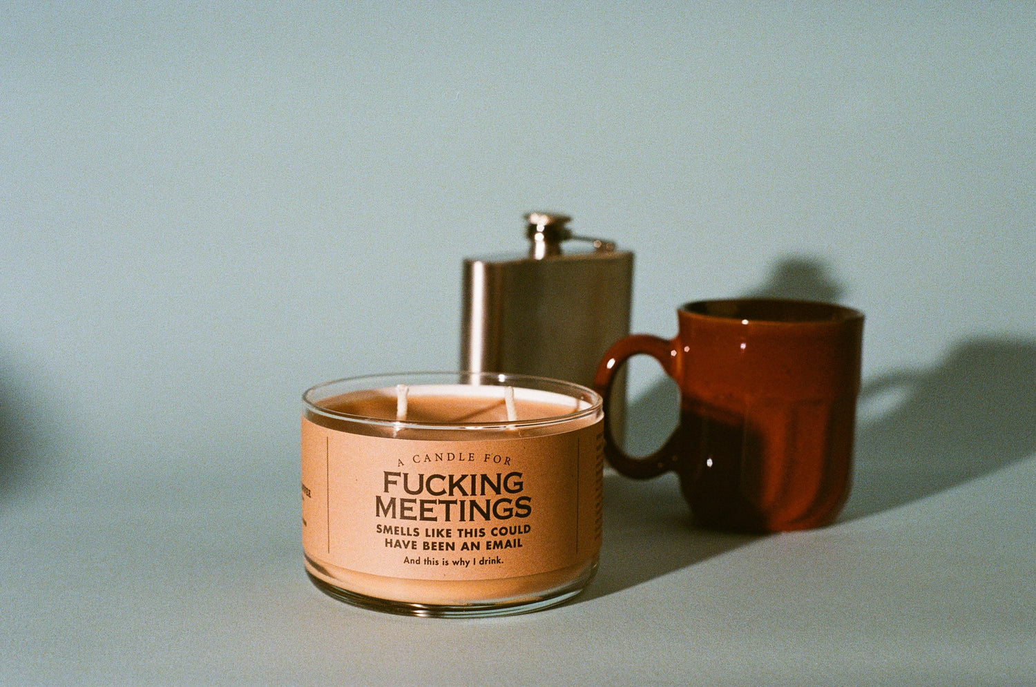 Whiskey River Candle - F*cking Meetings - Oh, Hello Companies