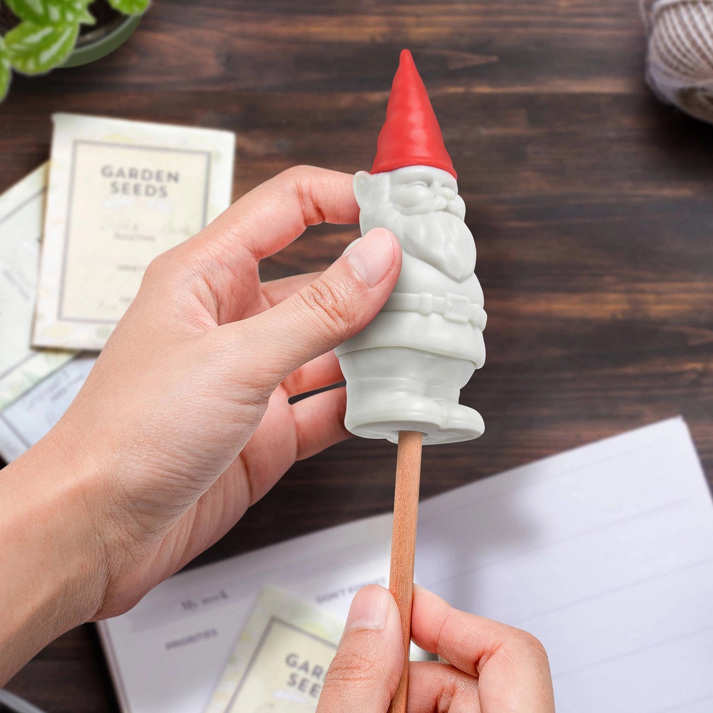 Desk Gnome Sharpener & Eraser