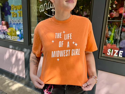 The Life of a Midwest Girl Shirt - Taylor Swift's The Life of a Showgirl Inspired Shirt