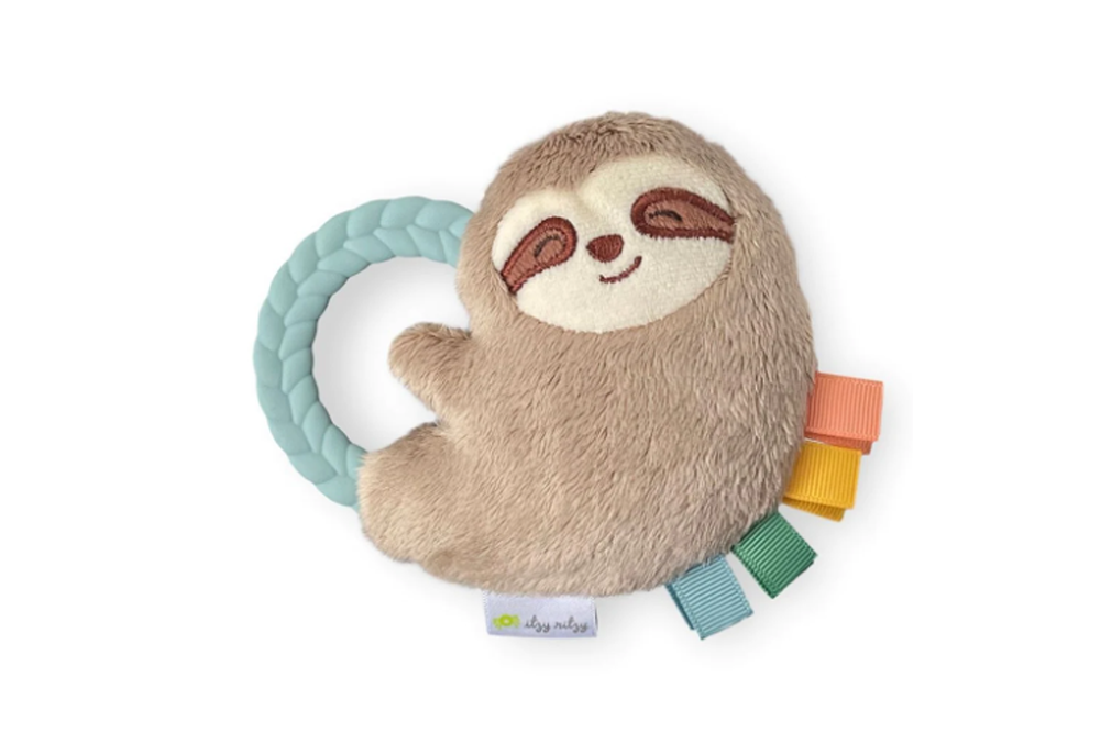 Ritzy Rattle Pal with Teether - Sloth