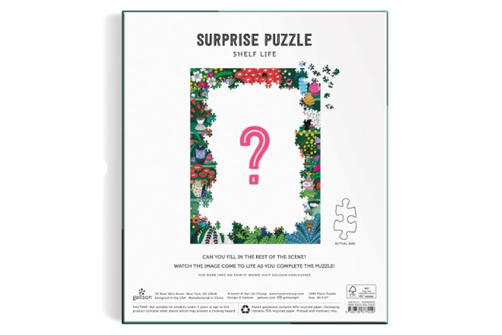 Shelf Life Surprise Puzzle