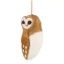Felt Owl Ornament
