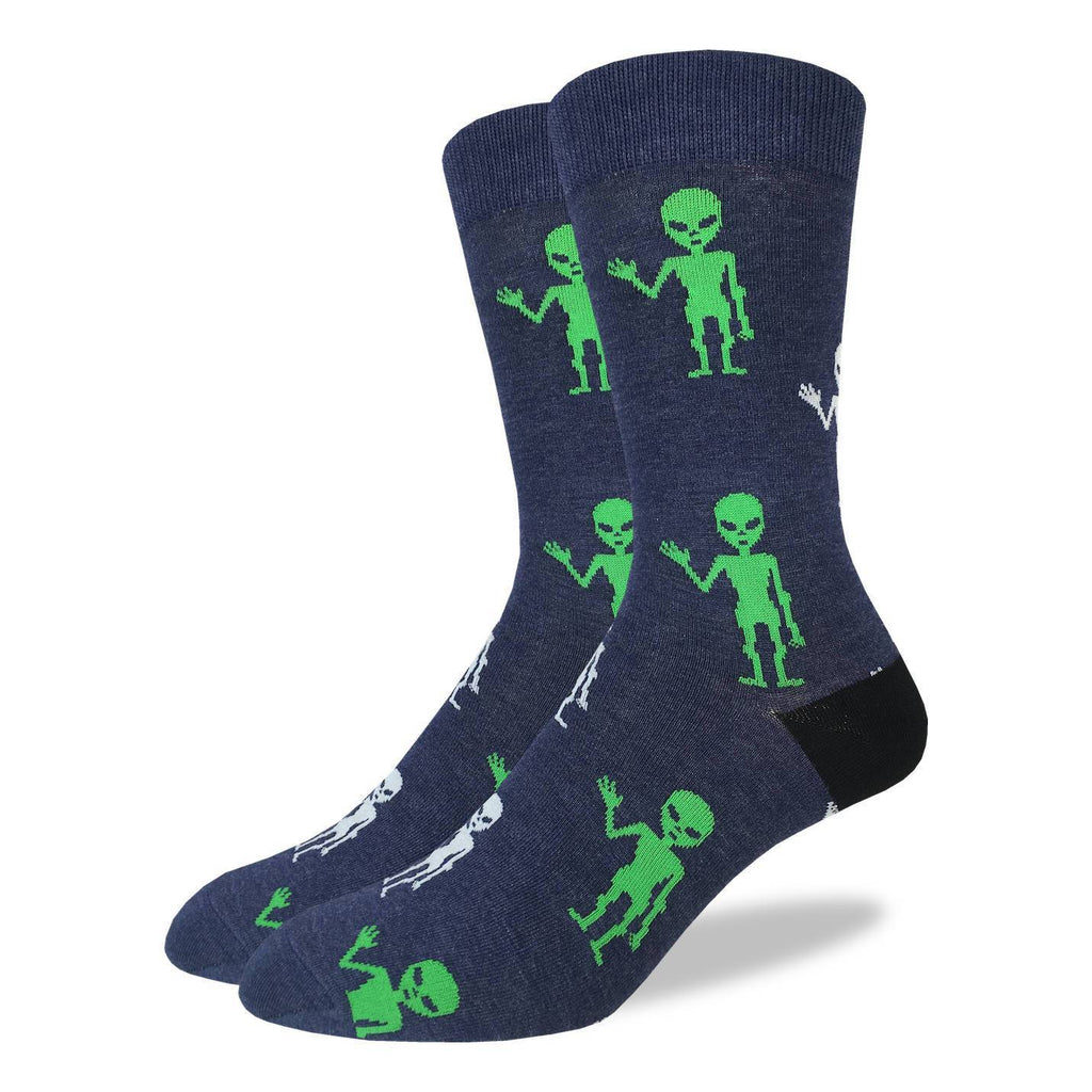 Men's Aliens Socks - Shoe Size 7-12