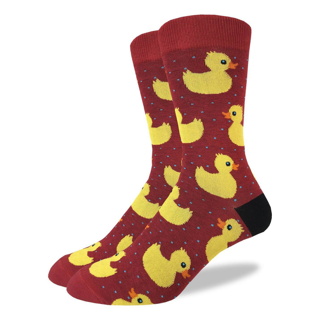 Men's Rubber Duck Socks - Shoe Size 13-17