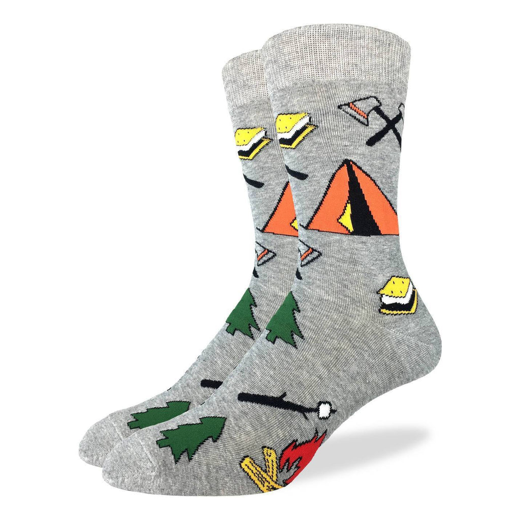 Men's Camping Socks - Shoe Size 7-12