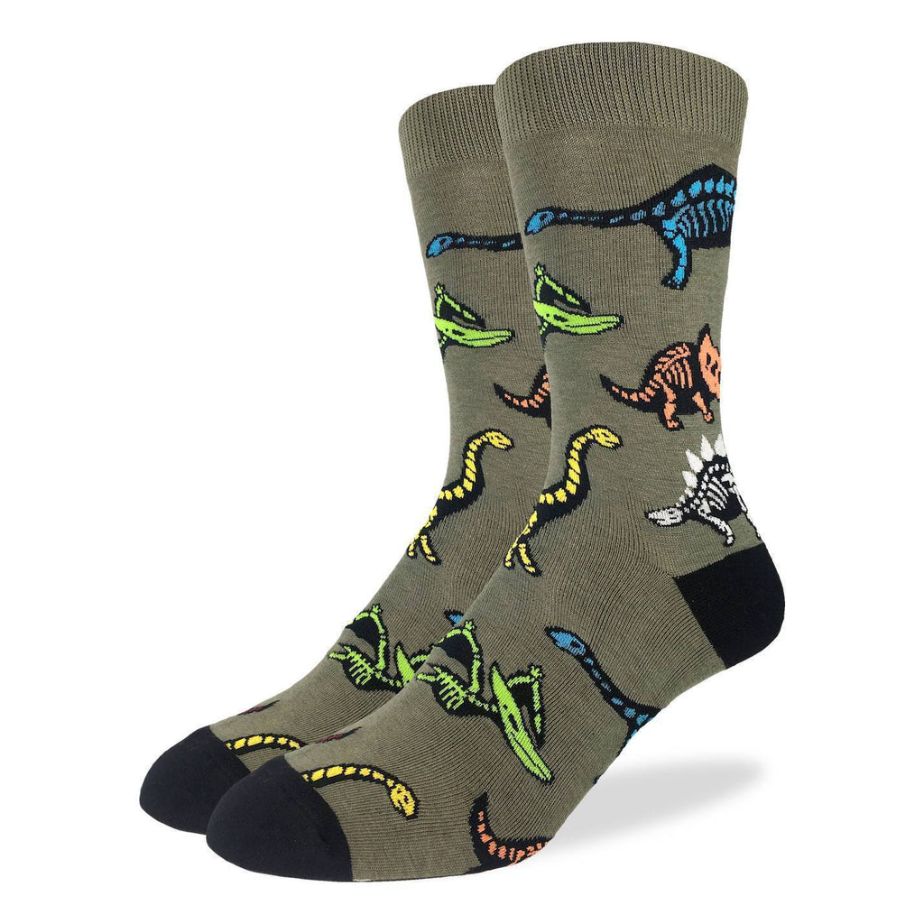 Women's Dinosaur Skeletons Socks - Shoe Size 5-9
