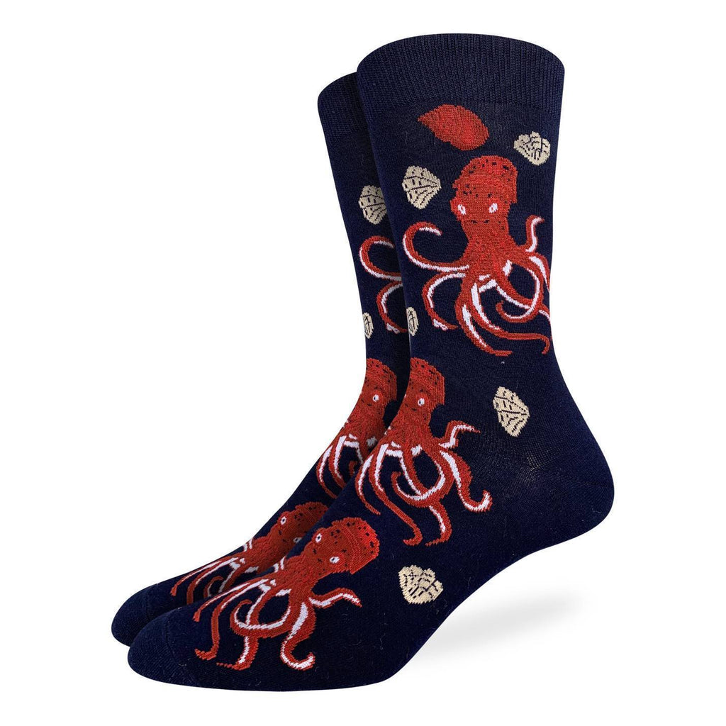Men's Octopus Socks - Shoe Size 7-12