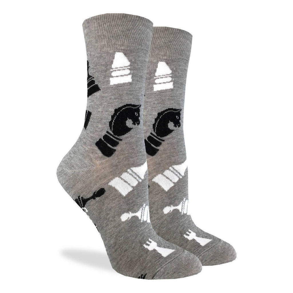 Women's Chess Socks - Shoe Size 5-9