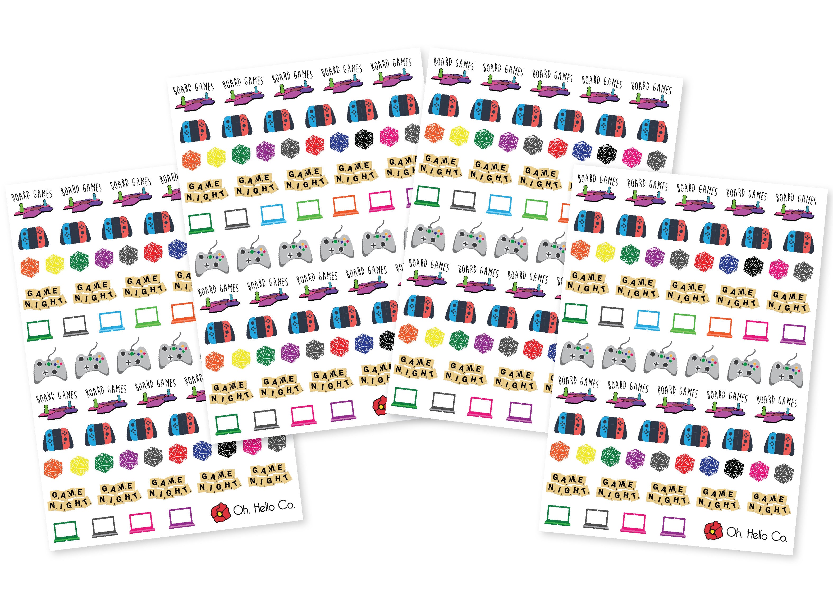 Gamer Variety Stickers – Oh, Hello Companies