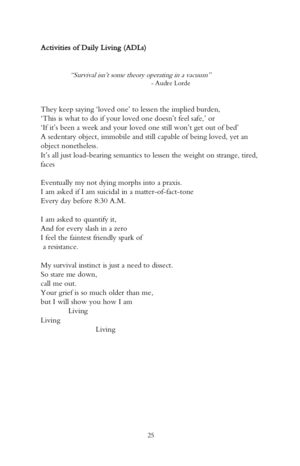 Referential Body Poetry By Rosie Accola