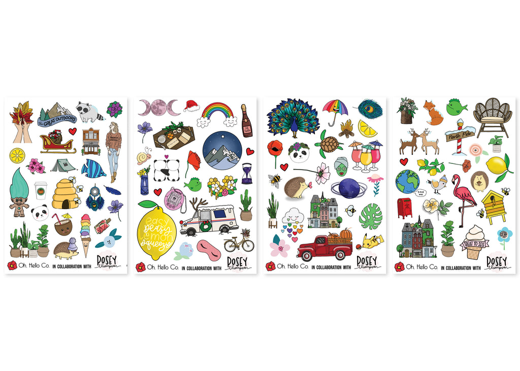 Variety Sticker Set | Posey Thompson Collaboration