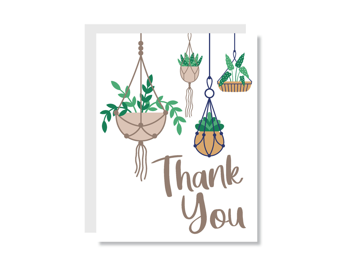 Thank You Greeting Card Set or Single - Set #8