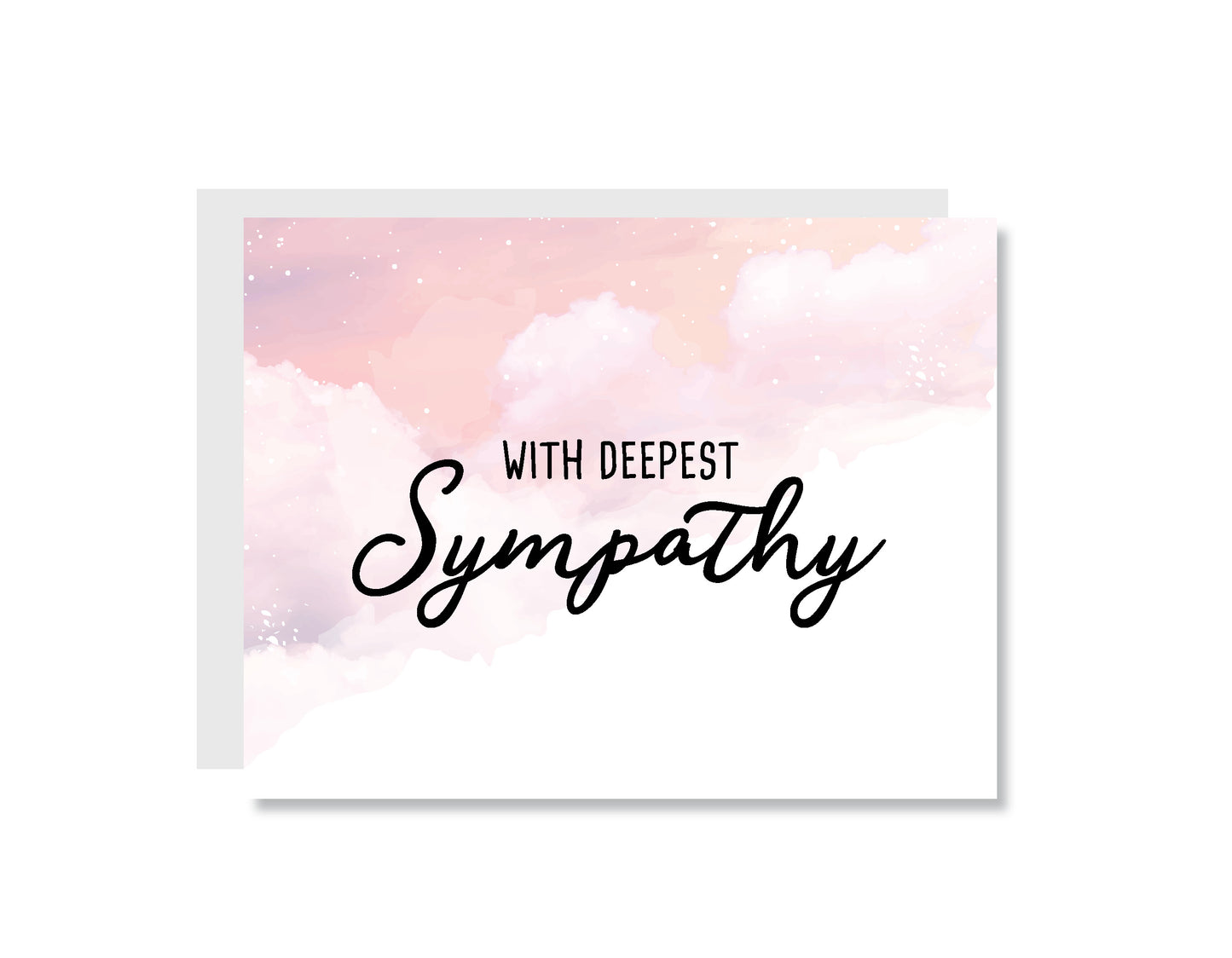 Sympathy Greeting Card Set or Single - Set #5