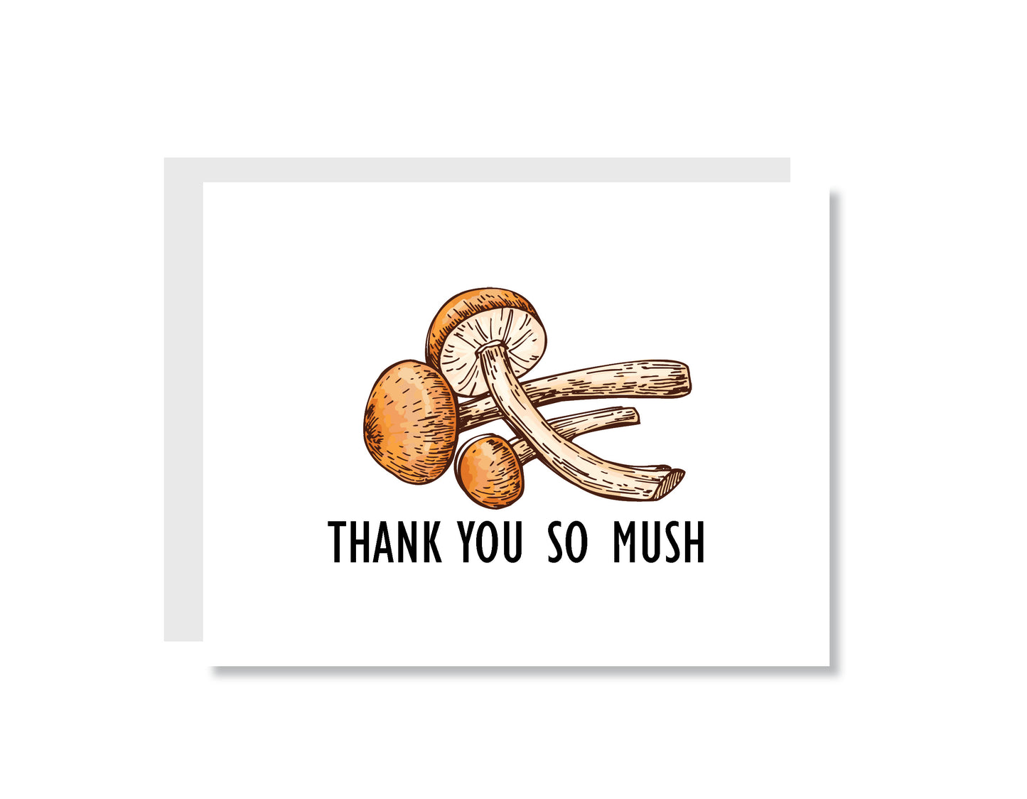 Funny Thank You Greeting Card Set or Single - Set #1