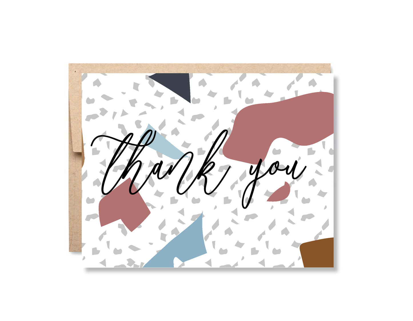 Thank You Greeting Card Set or Single - Set #8