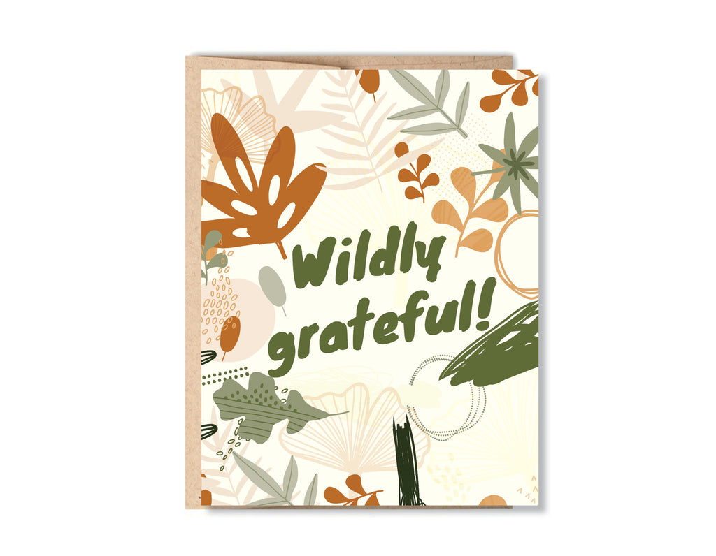 Grateful & Thankful Greeting Card Set or Single - Set #9