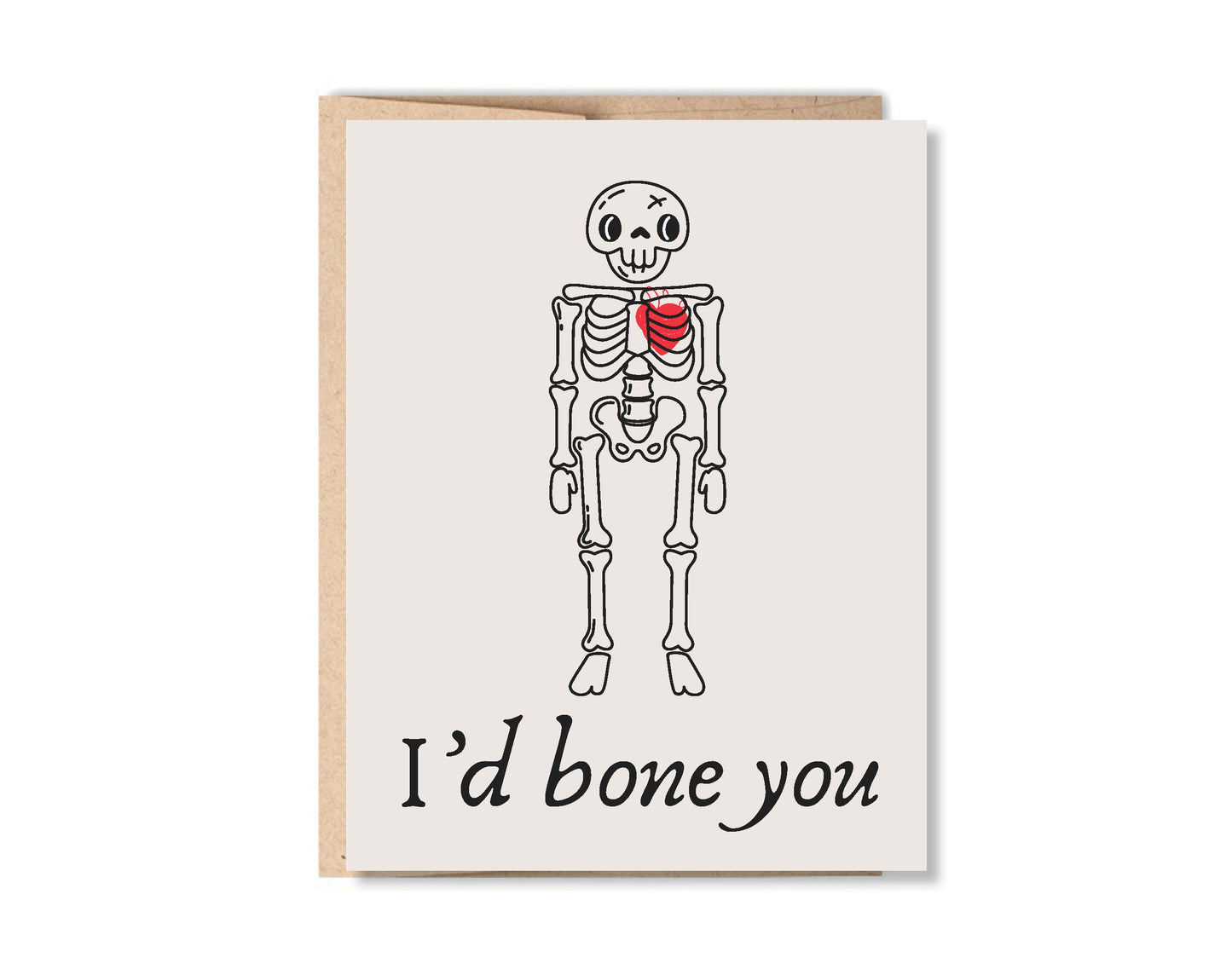 A Cheeky Romance Greeting Card Set or Single - Set #17