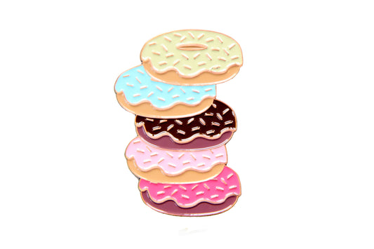 Doughnuts Enamel Pin