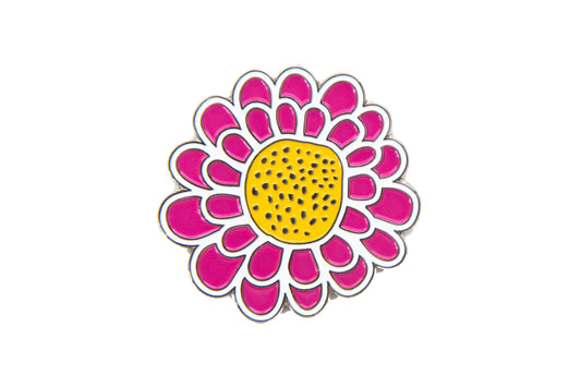 Flower Power Enamel Pin