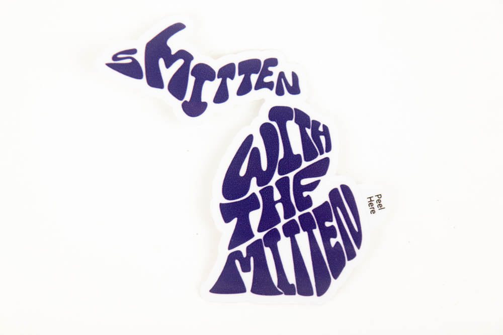 Smitten with the Mitten Vinyl Sticker