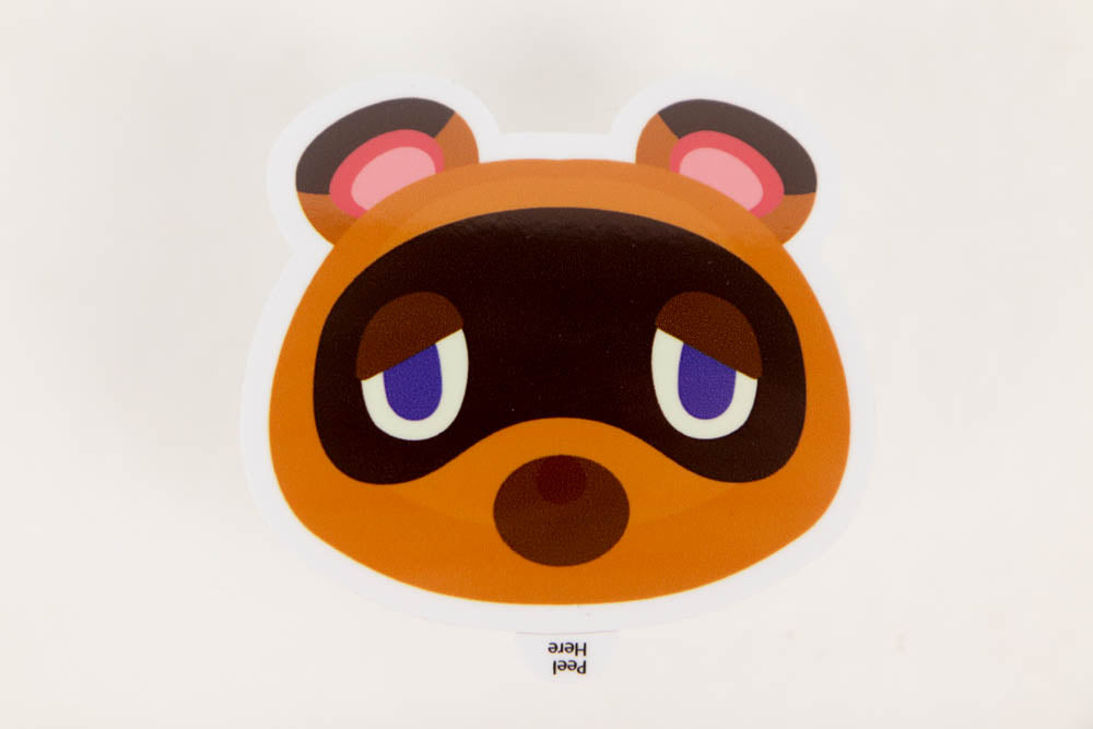 Tom Nook Animal Crossing Vinyl Sticker