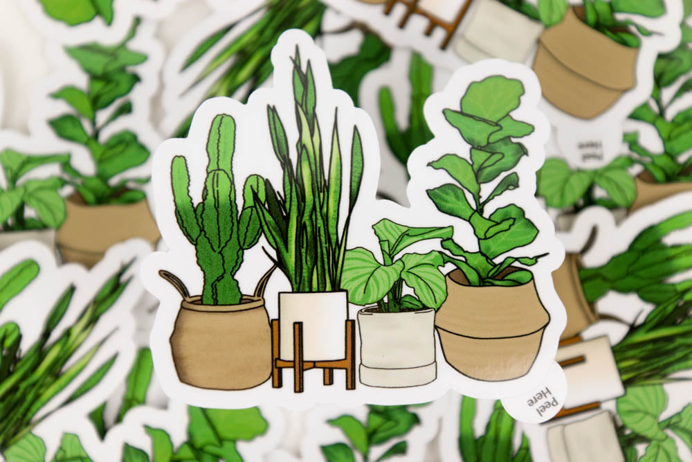 Plant Squad Vinyl Sticker