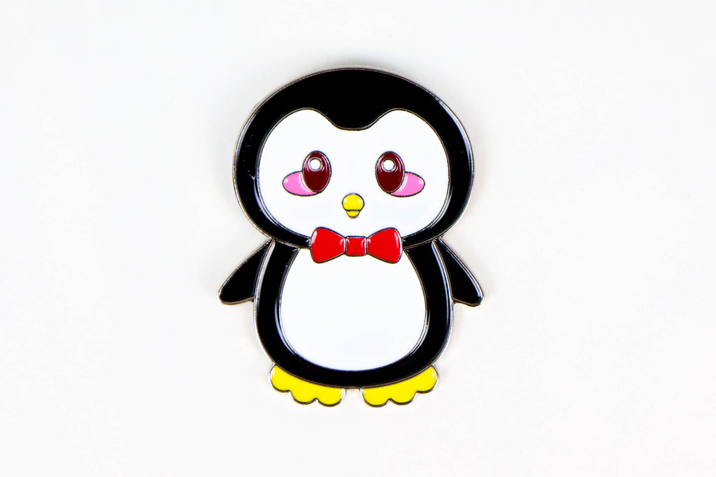 Penguin Enamel Pin - Oh, Hello Stationery Co. bullet journal Erin Condren stickers scrapbook planner case customized gifts mugs Travlers Notebook unique fun 