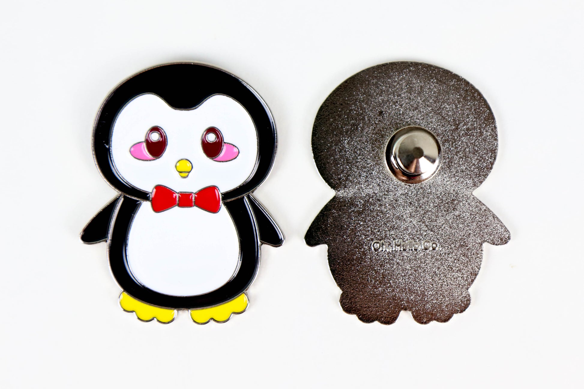 Penguin Enamel Pin - Oh, Hello Stationery Co. bullet journal Erin Condren stickers scrapbook planner case customized gifts mugs Travlers Notebook unique fun 