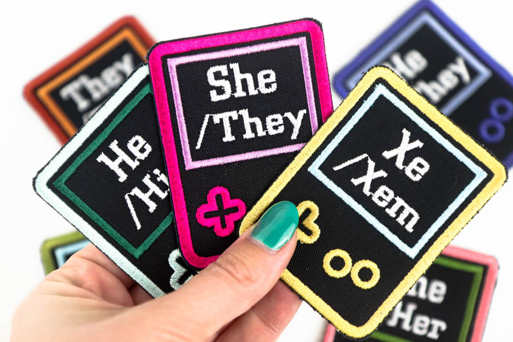 Pronoun Gameboy Patches