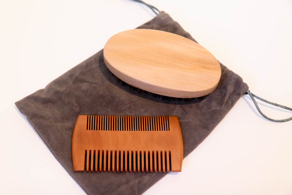 Beard Brush Set