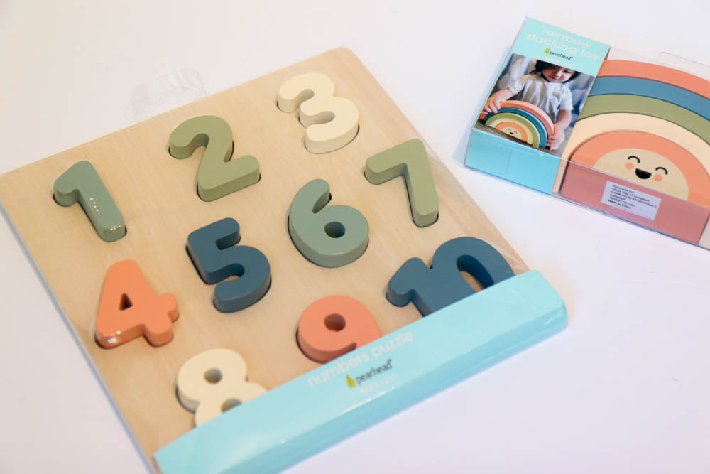 Wooden Numbers Puzzle