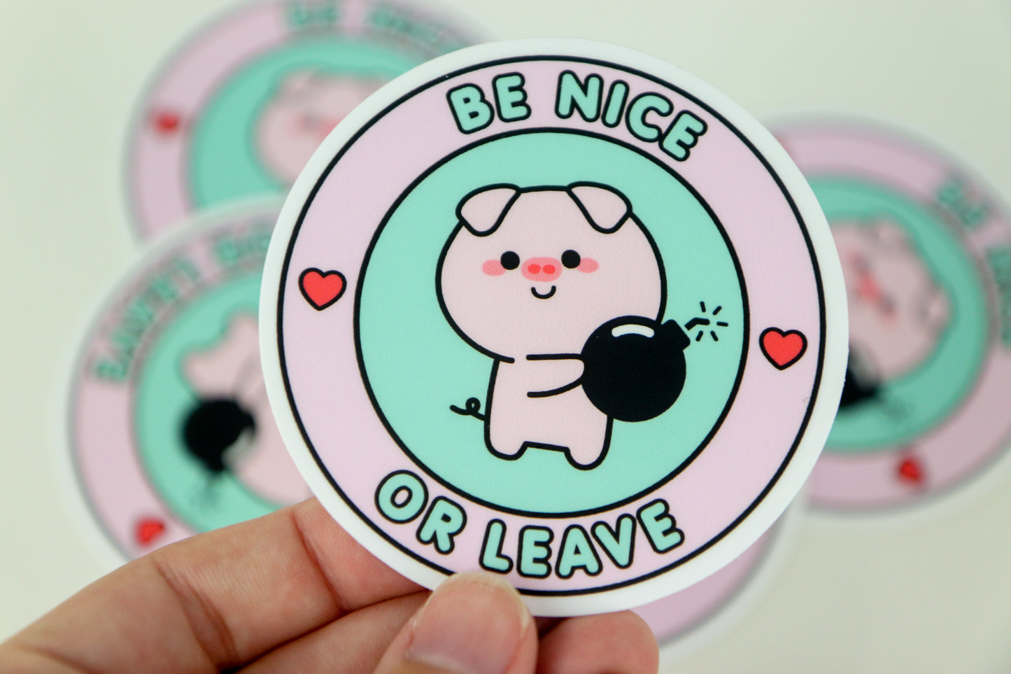 Be a Big Softie Vinyl Sticker Collection