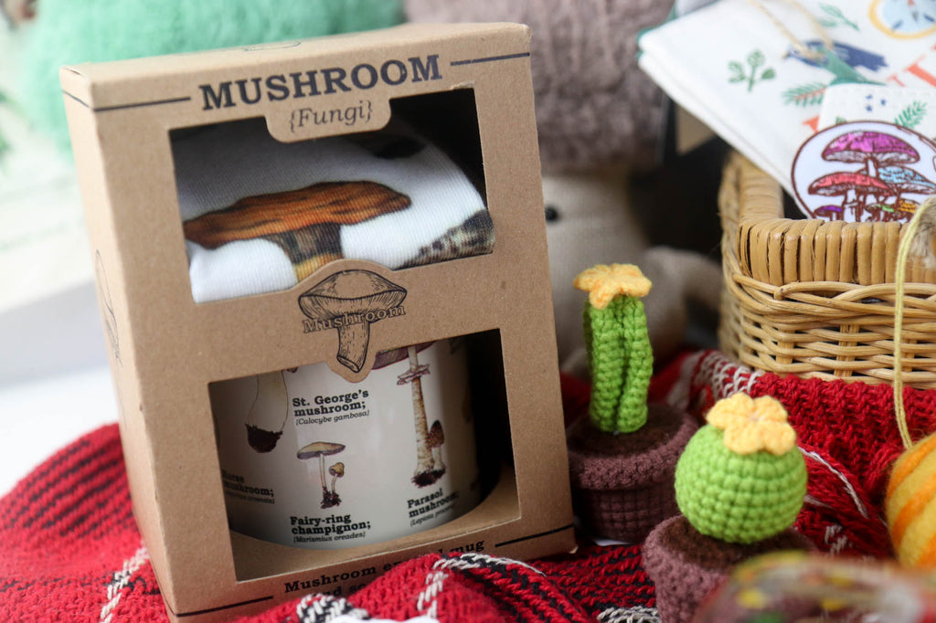 Mushroom Mug & Socks