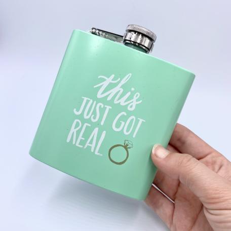 This Just Got Real Flask