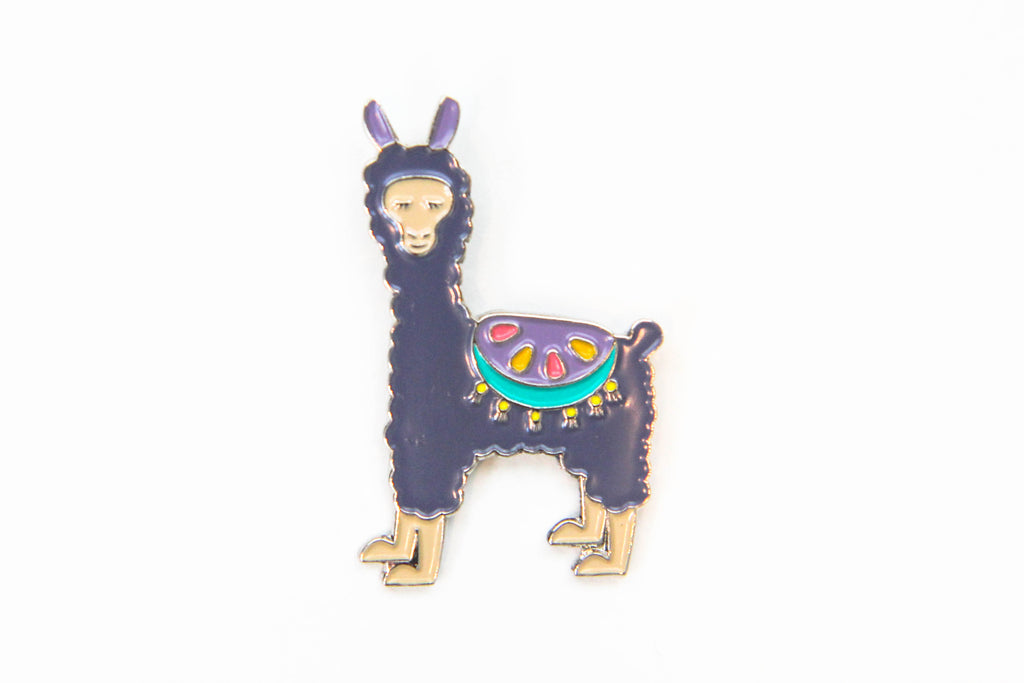Llama Enamel Pin - Oh, Hello Stationery Co. bullet journal Erin Condren stickers scrapbook planner case customized gifts mugs Travlers Notebook unique fun 