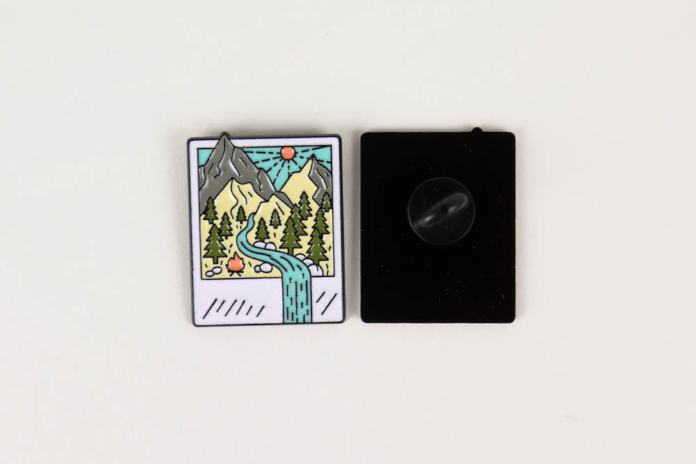 Travel Polaroid Enamel Pin